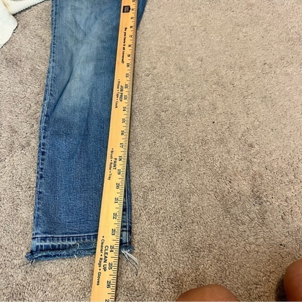 Veronica Beard Jeans womens size 26 blue Ines high waisted straight leg - Picture 5 of 9